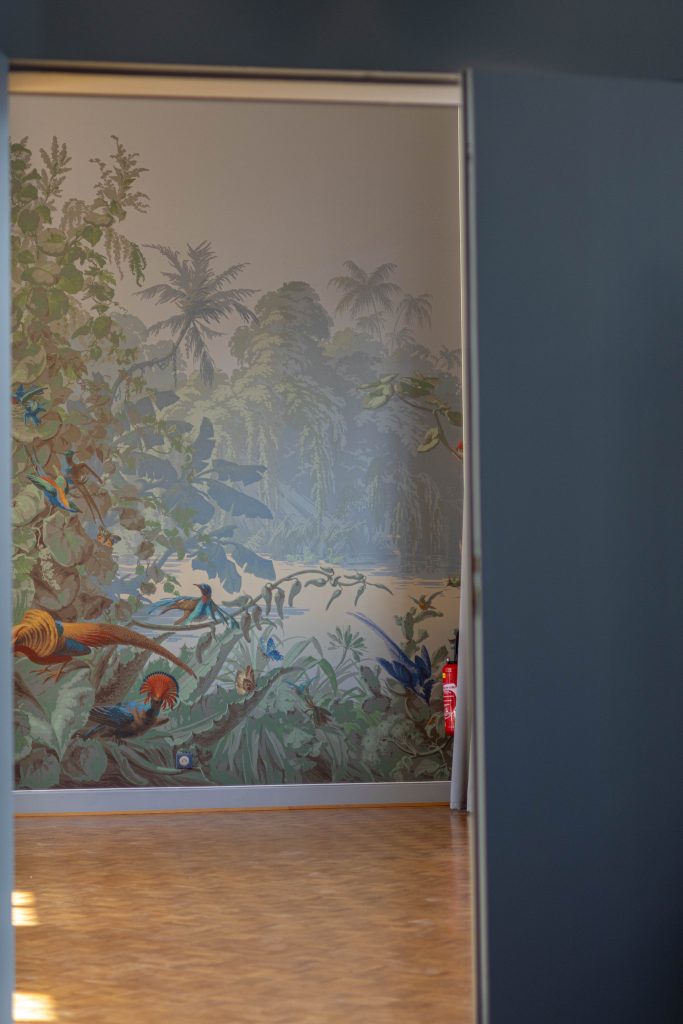 BistrotdOscarSIM-40 Salle des Indiennes – panoramique textile Mulhouse